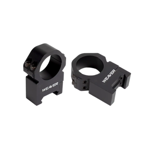 Weaver Mounts 48381 Precision Black Aluminum 1 Tube Medium