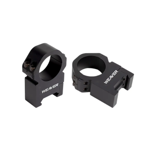 Weaver Mounts 48383 Precision  Black Aluminum 1 Tube Extra High