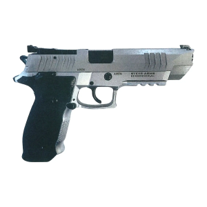 Steyr Arms ATC5BASE ATC Base 9mm Luger 20+1 5 Black Barrel, Nitrocarburized Stainless Steel Lightening Cut/Optic Cut/Serrated Slide & Frame w/Beavertail & Picatinny Rail, Black Grips