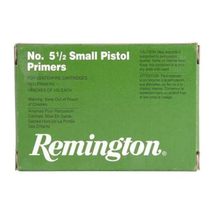 Remington Ammunition 22626 Centerfire Primers Small Pistol Mag