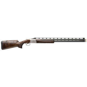 Browning 0183504003 Citori 825 Pro Trap 12 Gauge Break Open 2.75 2rd 30 Polished Blued Over/Under Vent Rib Barrel, Silver Nitride Stainless Steel Receiver, Adj Comb Gloss Black Walnut Stock