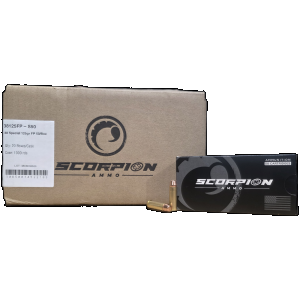 Scorpion Ammo 38 Special 125gr FP Ammunition 1000rd Case