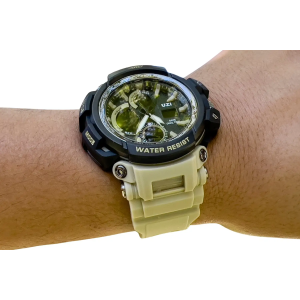 CAMP UZI-W-1708-K UZI SHOCK DIGITAL WATCH KHAKI