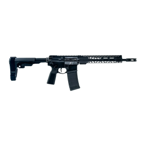 Faxon Firearms FXPRO6A125GA1075 Pro  6mm ARC 101 1250 Black Nitride Match Grade Threaded Barrel Black Aluminum Receiver wPicatinny Rail MLOK Handguard Black SB Tactical SBA3 Brace Ergonomic G