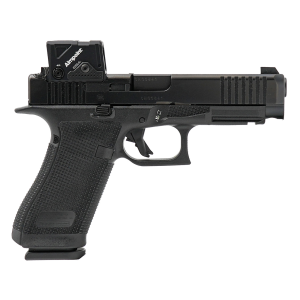 Glock 17 Gen 6 9mm 3x17rd 449 Barrel Aimpoint COA 35 Optic Ready Flat Trigger Black Pistol