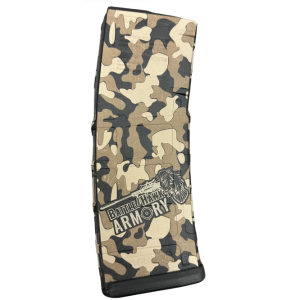 BHA Custom Lasered Camo BattleHawk Armory Logo 30rd AR-15 Magazine