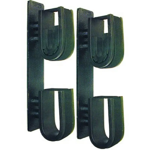 Rugged Gear 10040 Dual Lock Gun Rack Black Metal Universal