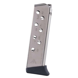 32 ACP, 8 Round, Finger Rest, Nickel