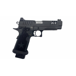 Staccato 2011 P, 9mm, 4.4 Stainless Steel Bull Barrel, 2 Magazines, DLC Coated CS Frame, Optics Ready, G2 Tac Texture X, Pistol