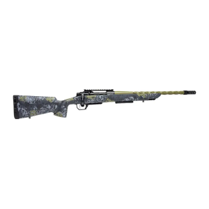 Horizon Firearms HRF-VE2-22CM-18R Venatic 2 22 Creedmoor 18 Sage Green Spiral Fluted Threaded Barrel, Black DLC Receiver w/Picatinny Rail, Arca Rail Forend, Artic Moss Iota EKO X Carbon Fiber Stock