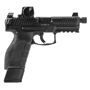 Heckler  Koch VP9A1 X Tactical 9mm 47 Threaded Barrel 2 Magazines DefenderCCW Red Dot Pistol