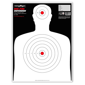 Thompson Targets Red-Fire Silhouette 19x25 Paper Targets 5 Pack