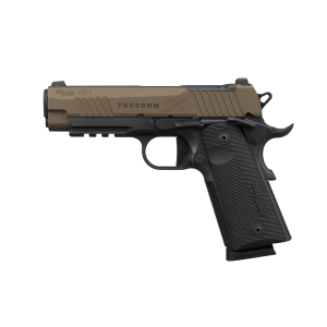 1911 45 ACP 42IN XSERIES 2TONE BRONZE SAO XRAY 3 G10 GRIP 2 8RD STEEL MAG OPTIC READY FRDM