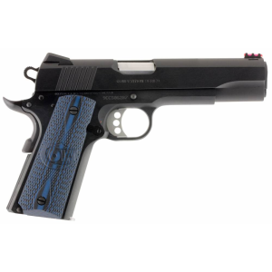 Colt Mfg 1911 Competition 70 Series Single 9mm Luger 5 91 Blue G10 wLogo Grip Blued Carbon Steel