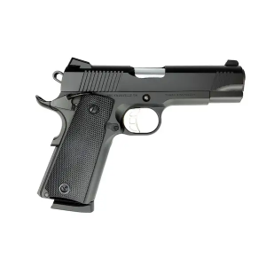 Tisas USA 1911 45ACP 4.25 Ed Brown Bobtail Black Cerakote G10 Grips Enhanced Features 2-8rd Pistol