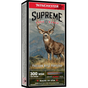 Supreme Long Rnge 300WSM BC Max 195gr 20/Bx