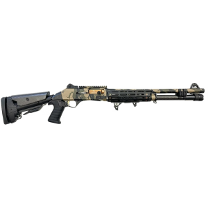 Orthos Raider S4 Competition Highland Elite 12 GA 18.5 XL Ambi Enlarged Port Fluted Bolt Camo Shotgun