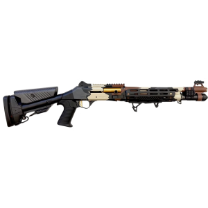 Orthos Raider S4 Alpine Elite SBS 12 GA 14 Barrel SHOCK FORCE FIBERTRON LED Camo Short Barreled Shotgun
