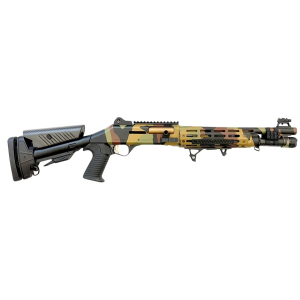Orthos Raider S4 N91 Elite SBS 12 GA 14 Barrel SHOCK FORCE FIBERTRON LED N91 Cerakote Short Barreled Shotgun