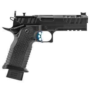 Atlas Gunworks Apollo V3 Perfect Zero, 9mm, 4.6 Ported Barrel, 3 Magazines, Curved Medium Blue, RMR/SRO Ready, Pistol