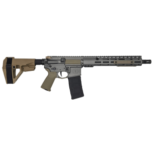 Sons of Liberty Gun Works M4 Sage Dynamics 556 NATO 30rd 125 Carbine Gas Gray Cerakote Pistol