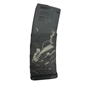 BHA Custom Lasered Crash Landing 30rd AR-15 Magazine