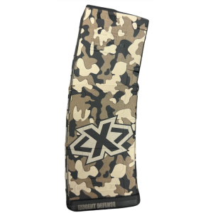 BHA Custom Lasered Camo Exigent Defense Logo 30rd AR-15 Magazine