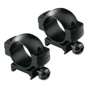 Redfield Mounts 47316 Rings Weaver 1 High Black Matte