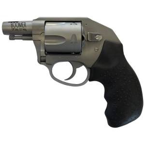 CHARTER ARMS BOOMER 357 MAG 2IN BARREL 5RD STAINLESS STEEL ALUM FRAME SMOOTH WOOD GRIP CONCEALED HAMMER 73559