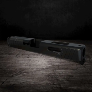 RIVAL ARMS RA10G104A Precision Slide RMR Ready Compatible with Glock 17 Gen 4 174 Stainless Steel Black