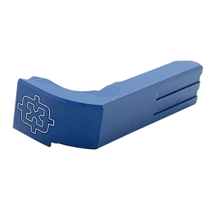 Cross Armory CRGMCBL Magazine Catch  Extended Glock 17192228313537 Gen13 Handgun 7075T6 Aluminum Blue Anodized