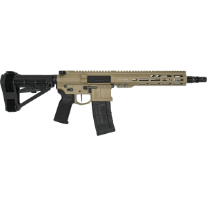 Blackout Dynamics Quantum DTLX Helix 223 Wylde 115 Barrel 1 30rd Magazine Slick Side  FDE Pistol