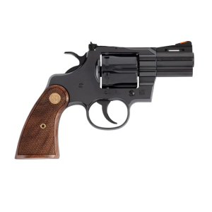 COLT PYTHON 357MAG 25 6RD BLUED WALNUT GOLD MEDALLION