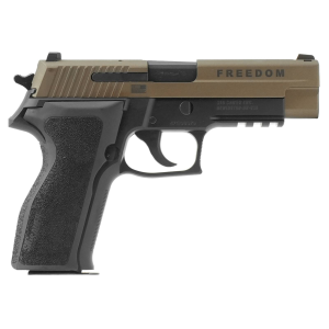 Sig Sauer P226 Freedom Limited Edition 9mm 15rd 44 Barrel Bronze Cerakote Freedom Engraving DASA Pistol