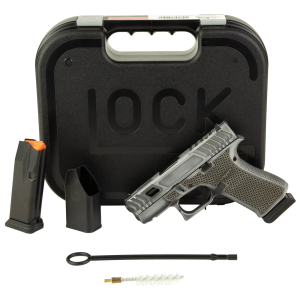 GLOCK 43X HOTH 9MM 15RD BW GREY