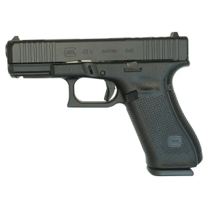 GLOCK 45 V 9MM FXD COMM 17RD OR PORTED Cerakote  BLK