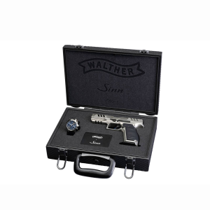 Walther x Sinn PDP Steel Frame 45 9mm Limited Edition Sinn 358 Chronograph Set