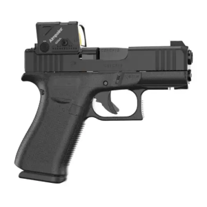 GLOCK 43X MOS8 9MM LUGER FS 15 RD AIMPOINT COA RAILS BLACK
