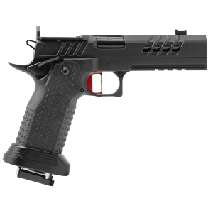 Atlas Gunworks Artemis v3 Perfect Zero 9mm 46 Bull Barrel 2 Magazines RMRSRO Ready Red Trigger Large Hands Magwell Lefty Safety Pistol