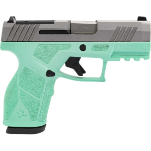 Taurus GX2 TORO 9mm 13rd 338 Sharpshooter Barrel Shield RMSc Optic Ready Cyan Stainless Pistol