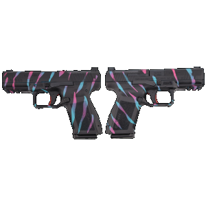 CENTURY CANIK METE SF ONE SERIES 9MM MIAMI TIGER STRIPE PSTL 419 BRL 115RD MAG