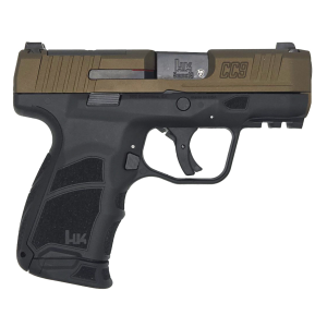 Heckler  Koch CC9 9mm 332 Barrel 2 Magazines H294 Bronze Slide Optics Ready Pistol