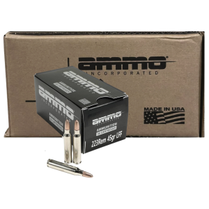 AMMO INC .223 45gr Lead Free Frangible Rifle Ammunition 500rd CASE - Ammo Inc