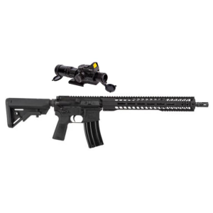 Radical Firearms SOCOM, 5.56 NATO, 16 Barrel, 1- 30 Round Magazine, MHR Rail, Rifle w/ Firefield 1-4 Riflescope/ Red Dot & Mount - Radical Firearms