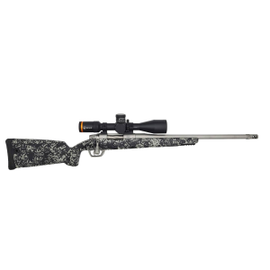 Gunwerks LR Hunter, 6.5 PRC, 20 Barrel, Grey Camo, Revic Acura RS25i Scope, Rifle System