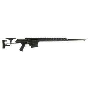 Barrett 18502 MRAD 338 Lapua Mag 26 10+1 Black Cerakote Black Fixed w/Adjustable Comb Stock Black Polymer Grip