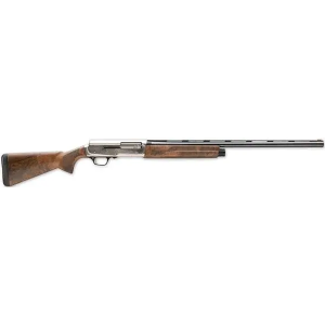Browning 0118203004 A5 Ultimate 12 Gauge 28 41 3 Satin Silver Gloss Oil Turkish Walnut Stock Right Hand