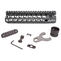 Bravo KMRA8556BK BCM AR-15 Alpha KeyMod Handguard Aluminum Black Hard Coat Anodized 8