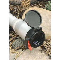 Butler Creek 30010 Flip-Open Scope Cover Objective Lens 25.40mm Slip On Polymer Black