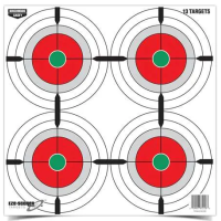 Birchwood Casey 37253 EZE-Scorer Multiple Bull's-Eye Bullseye Paper Target 12 13 Per Pack